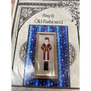 RARE "Shepherds Bush Simply Old-Fashioned St. Nick III Cross Stitch Pattern